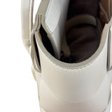 Bottega Veneta Cream Leather Mini Arco Two-Way Bag