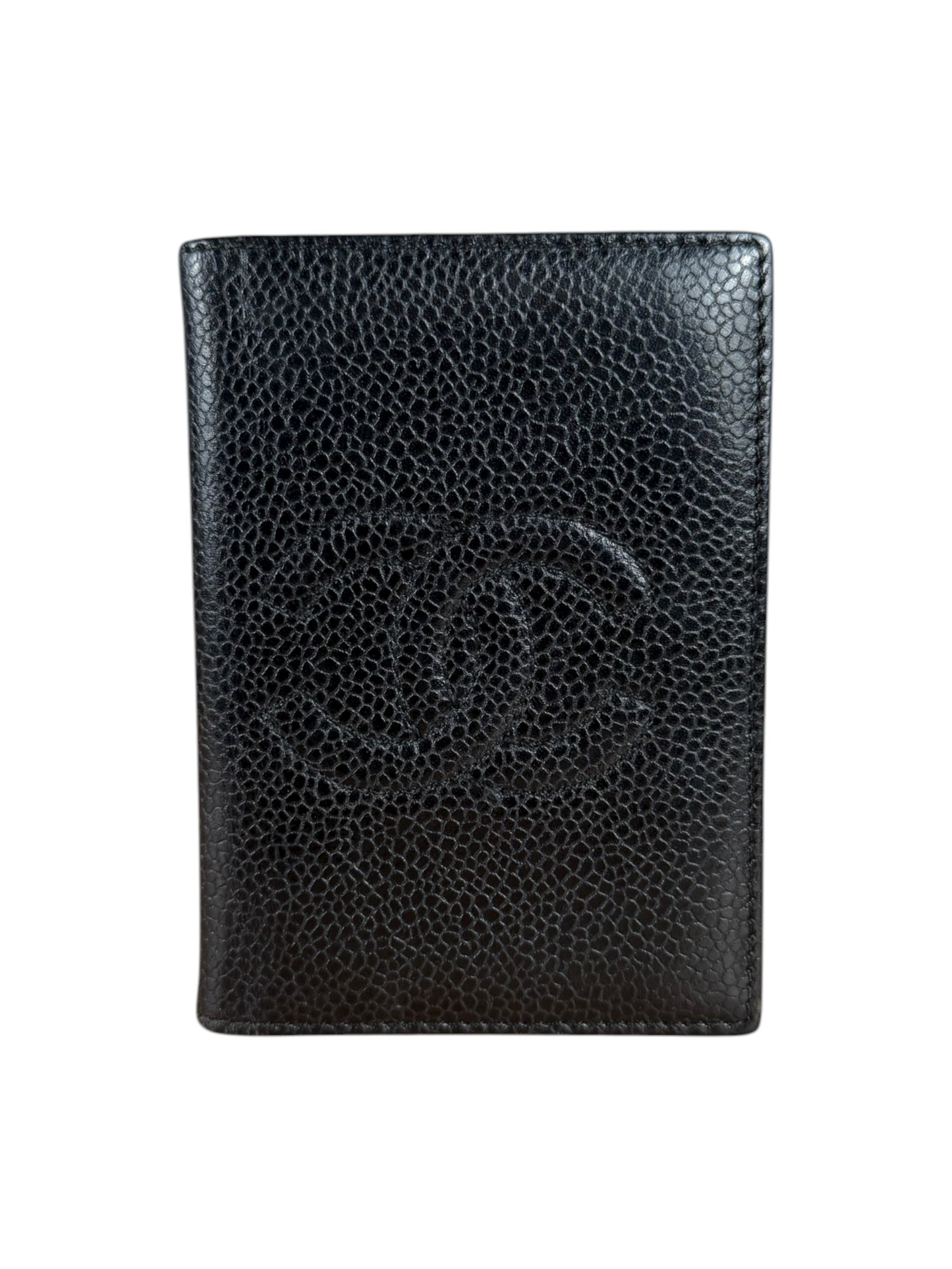 Chanel Black Caviar Bifold Wallet