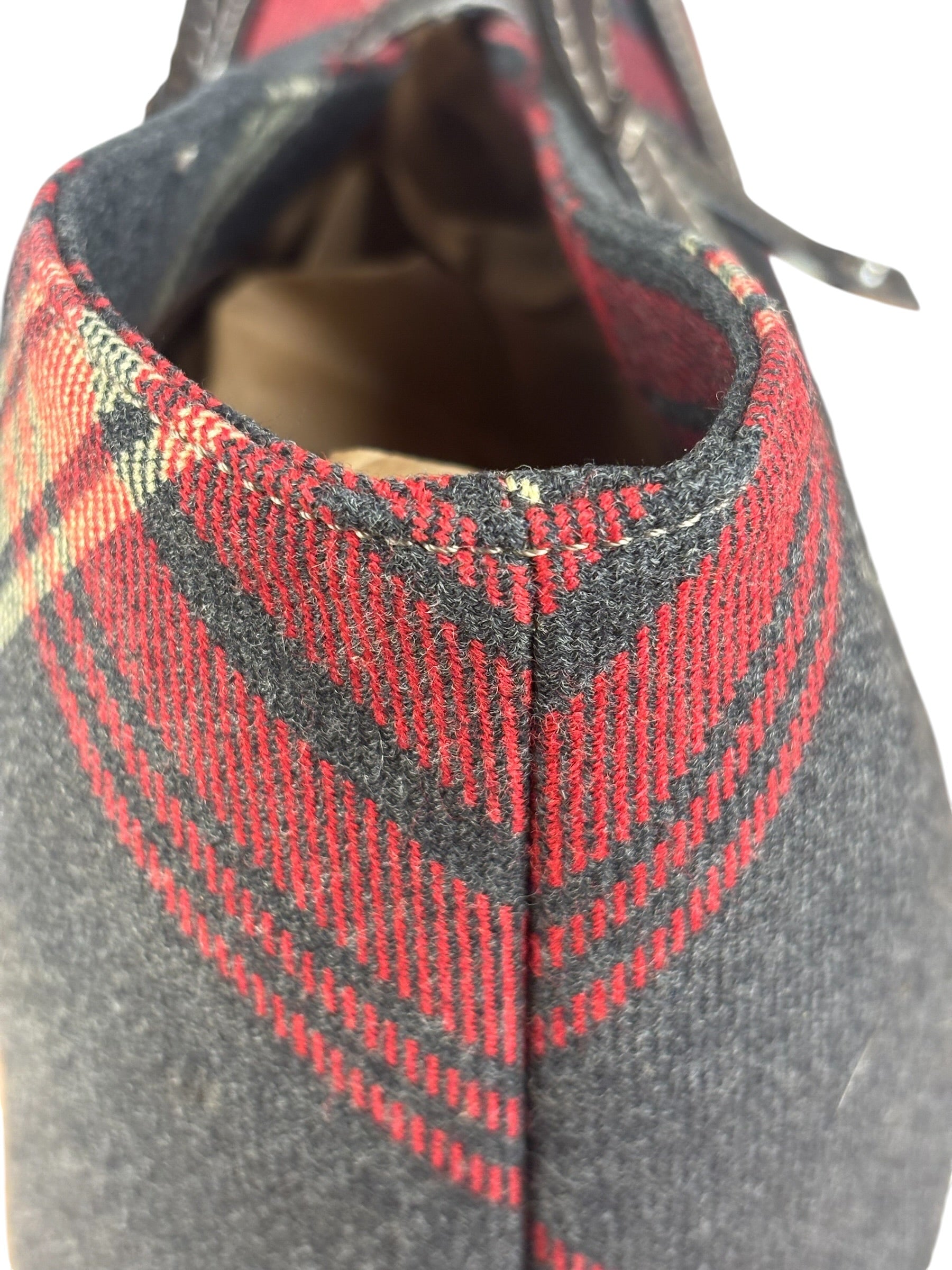 Vivienne Westwood Plaid Orb Tote Bag