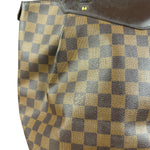 Louis Vuitton Canvas Damier Ebene Totally Shoulder/Tote Bag