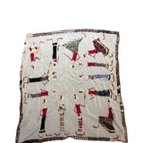 Moschino Vintage Chic Silk Scarf