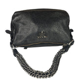 Prada Black Leather Shoulder Bag