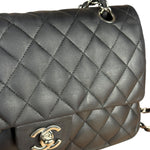 Chanel Classic Quilted Black Double Flap Bag 2003