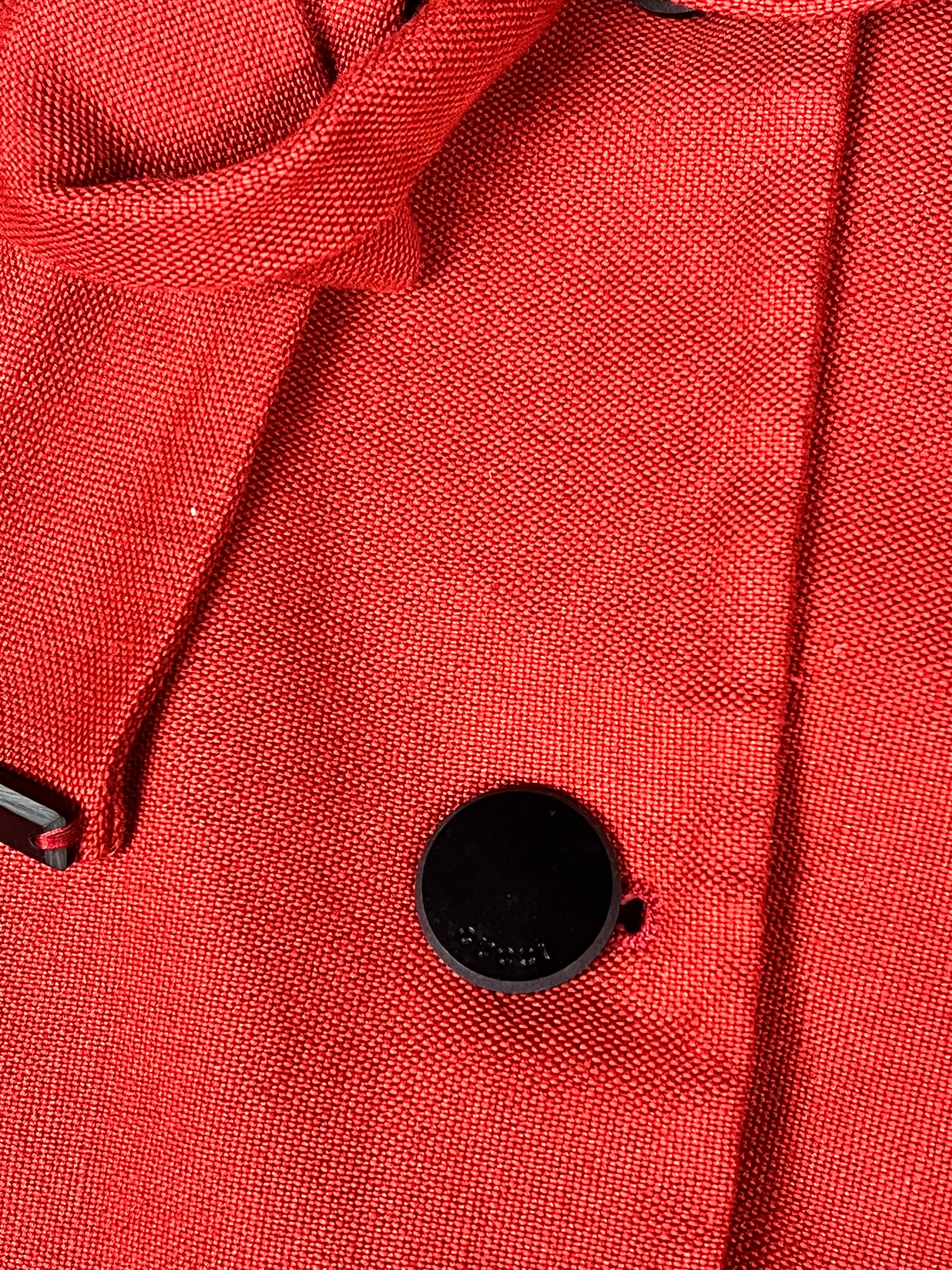 Gucci Vintage Red Trench Coat