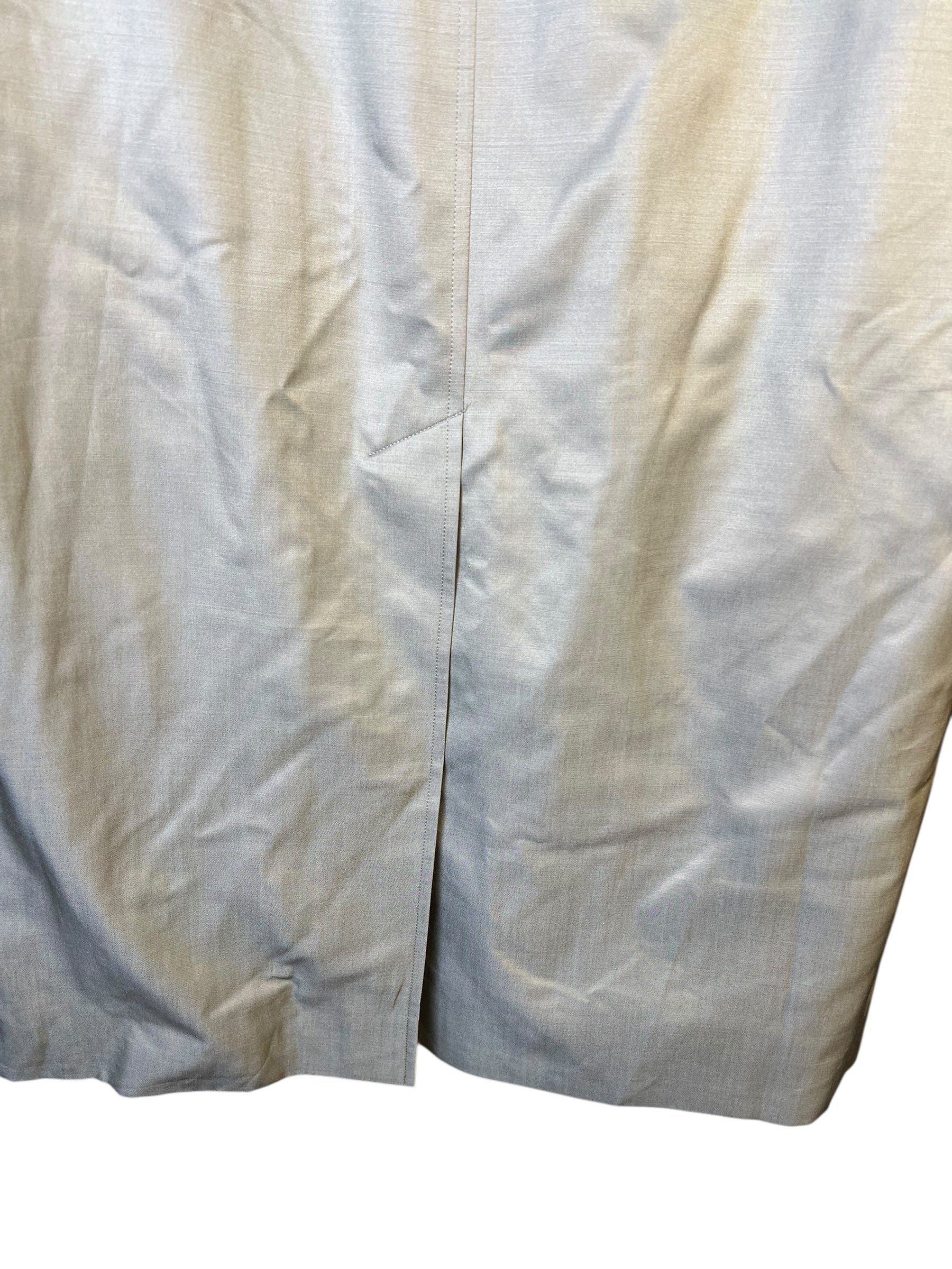 Burberry Vintage Grey Check Lined Coat