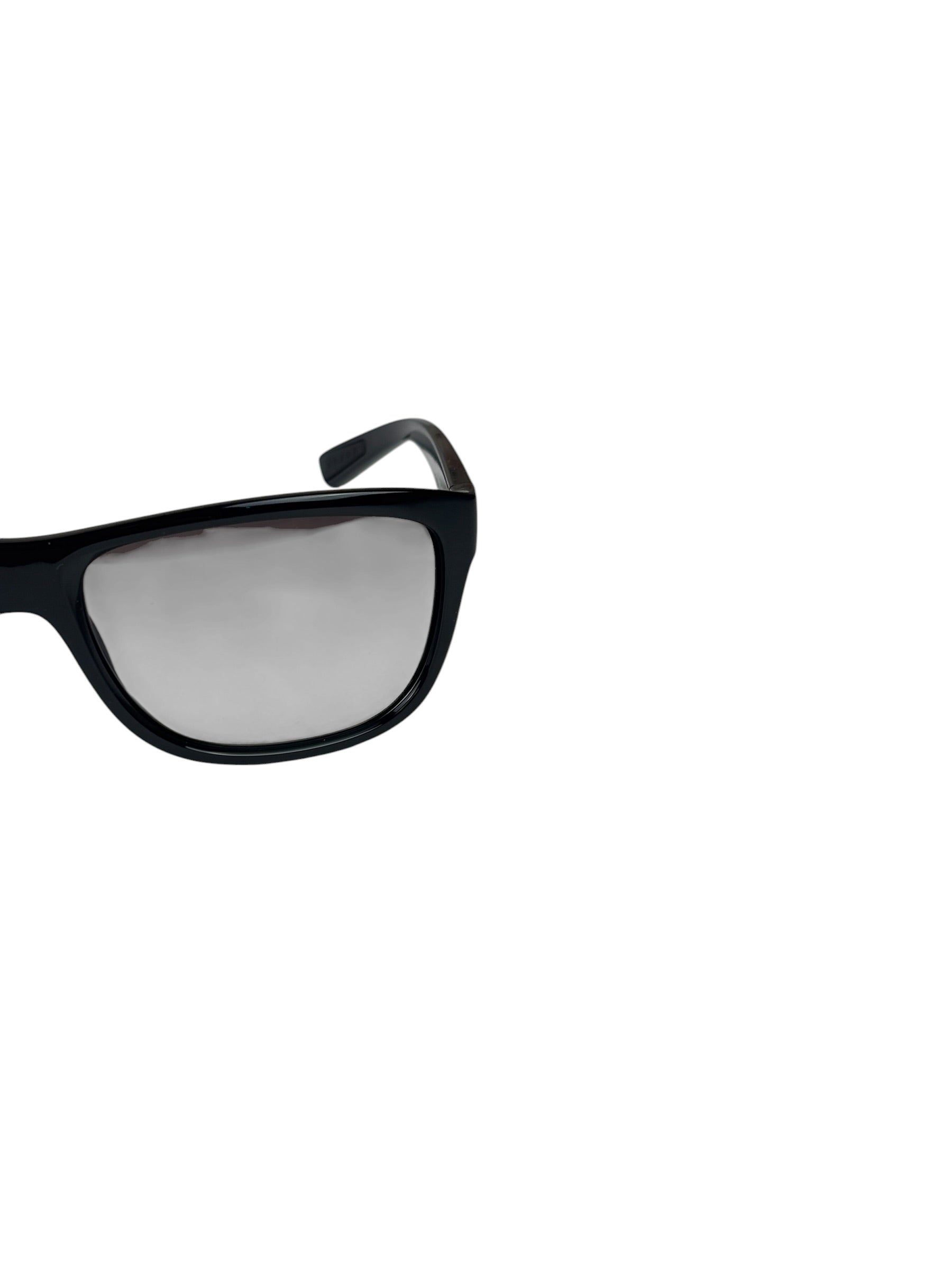 Prada Black Linea Rossa SPS 12U Sunglasses