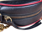 Gucci Multicolor Leather Azalea Marmont Round Crossbody