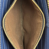 Chloé Dark Blue Leather Marcie Long Zip Wallet