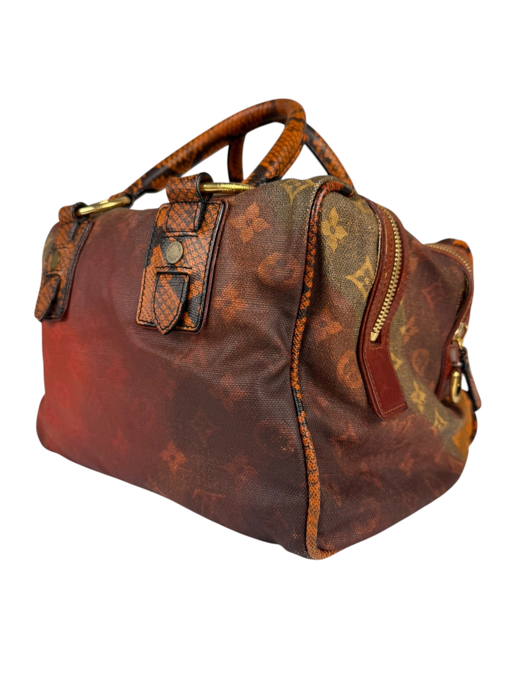 Louis Vuitton Multicolor Leather Mancrazy Jokes Handbag