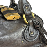 Chloe Brown Leather Paddington Shoulder Bag