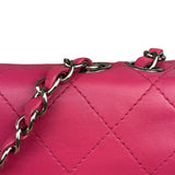 Chanel Pink Quilted Leather Accordion Flap Bag 2014