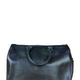 Louis Vuitton Black Epi Speedy 25