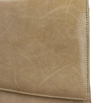 Bally Leather Bow Clutch