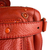 Chloé Vintage Red Leather Paddington Bag (Broken Lock