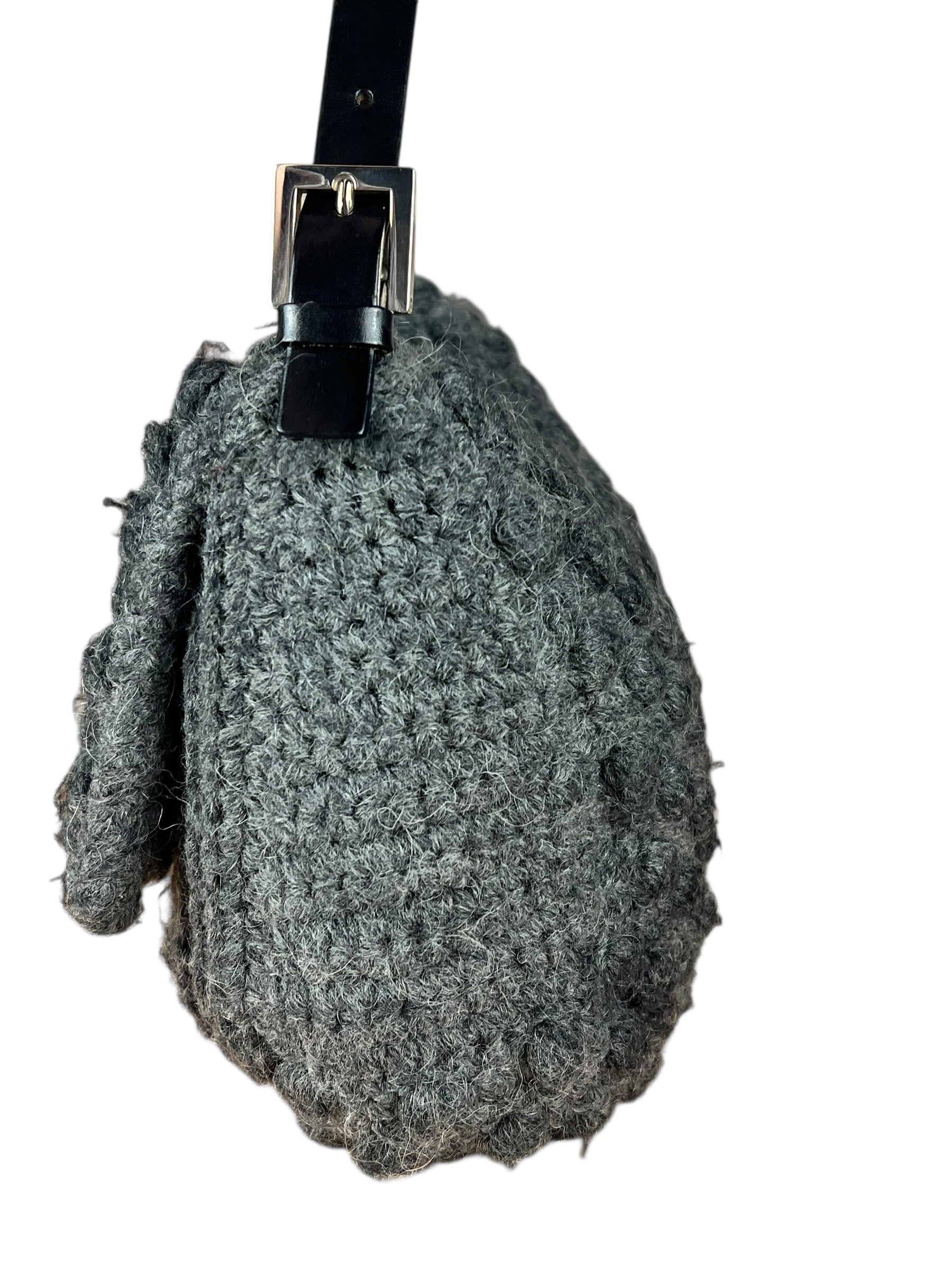 Fendi Crochet Wool Mamma Baguette