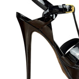 Saint Laurent Tribute Patent Leather Black Heels
