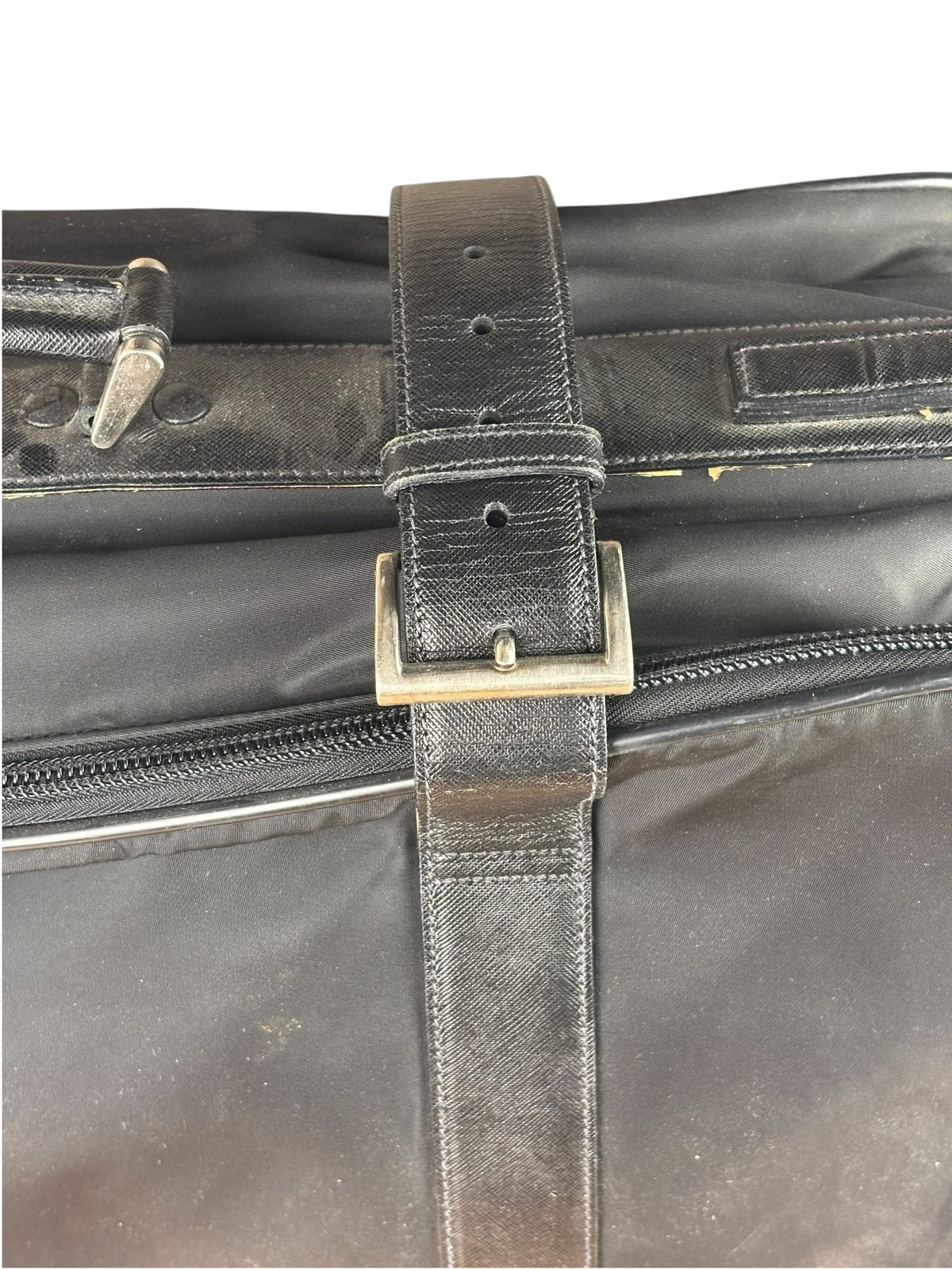 Prada Black Briefcase Saffiano Leather