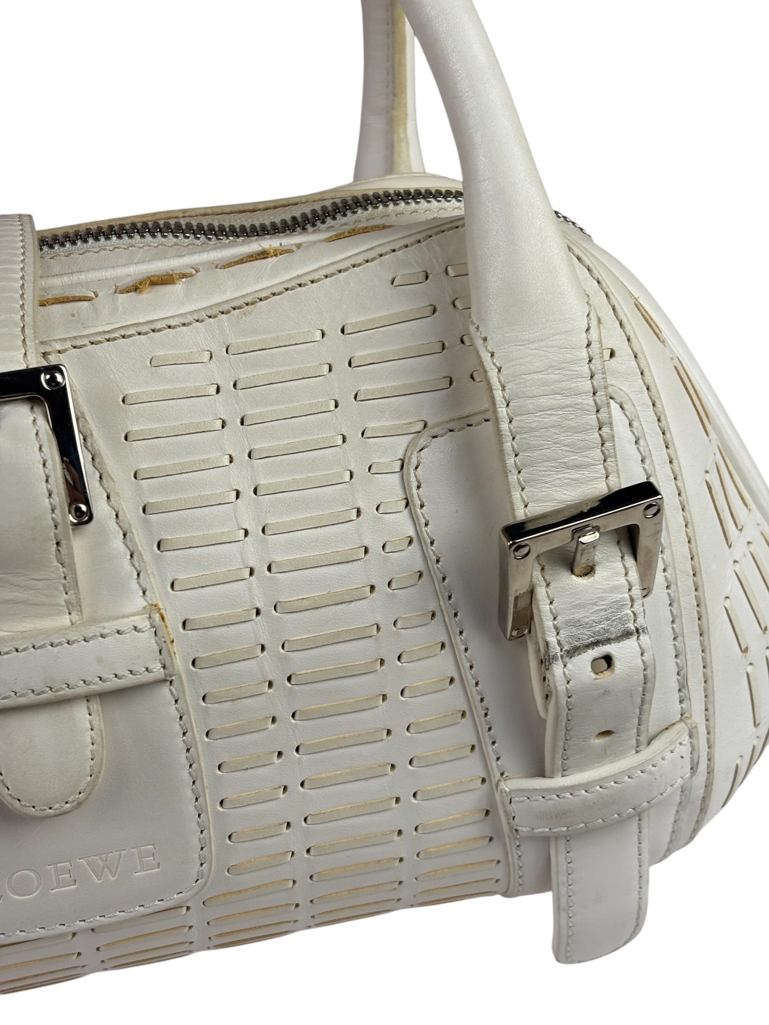 Loewe Vintage Off White Senda Bag