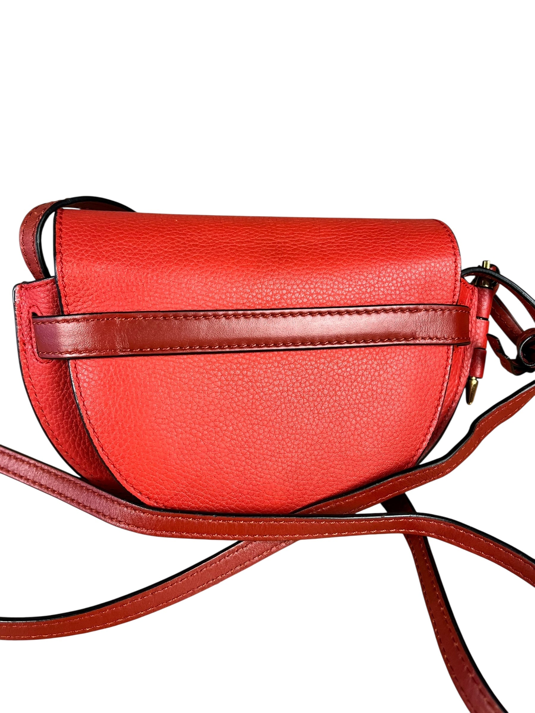 Loewe Mini Gate Crossbody Bag Red