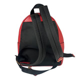 Coach Red Pebbled Mini Charlie Backpack