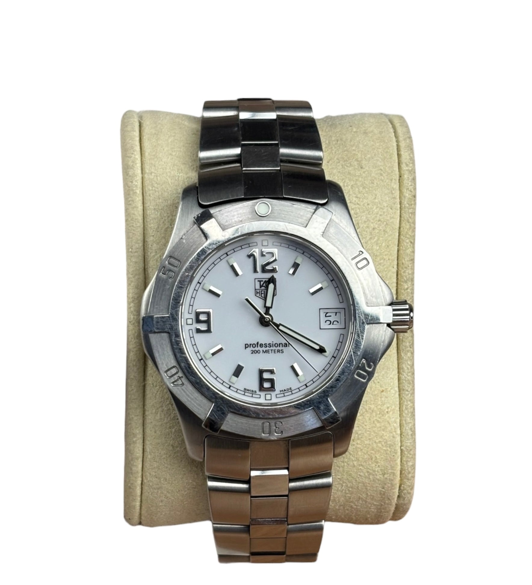 Tag Heuer Professional Datejust White Dial