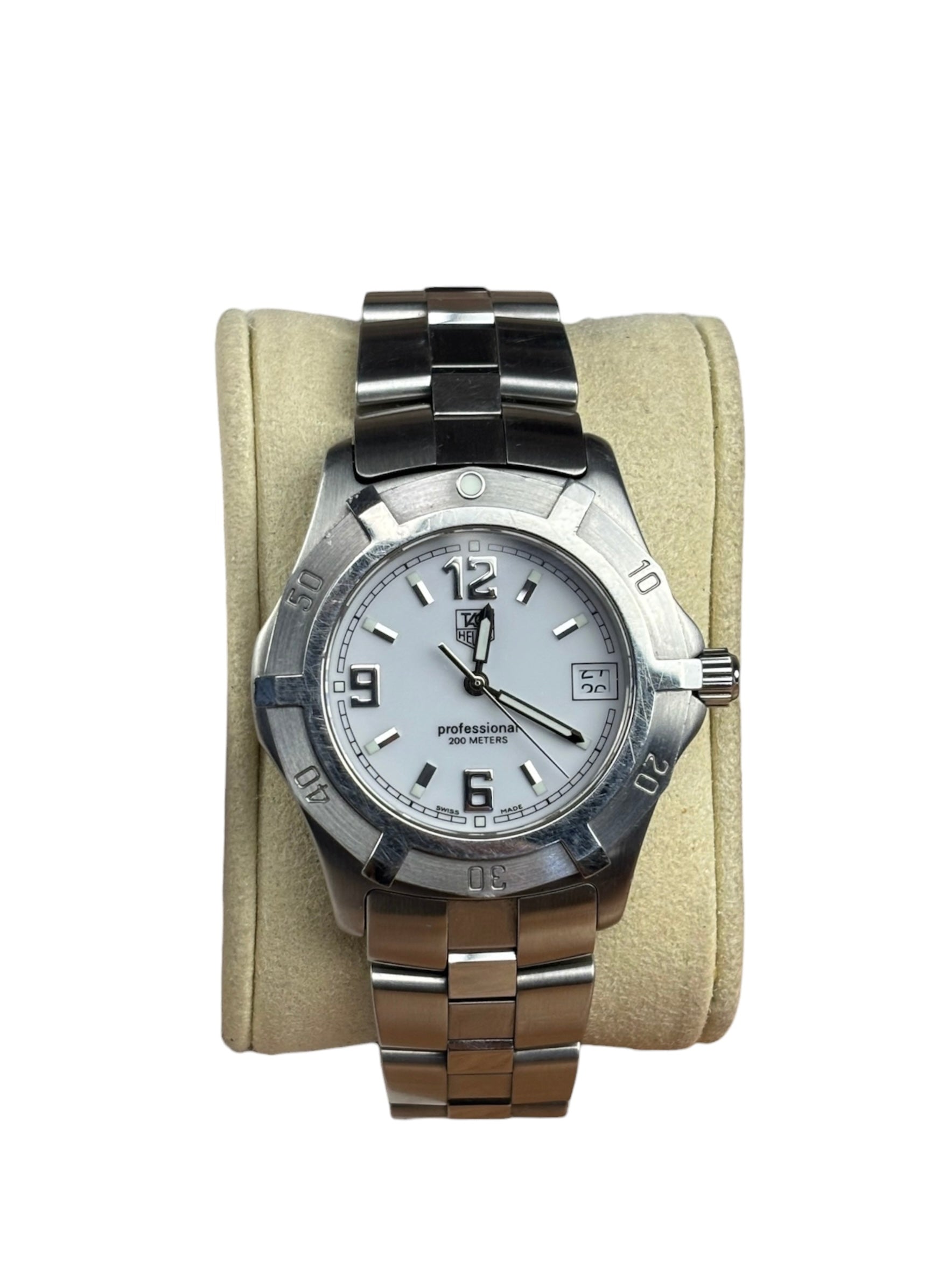 Tag Heuer Professional Datejust White Dial