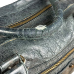 Balenciaga Vintage Dark Blue Leather Classic City Bag