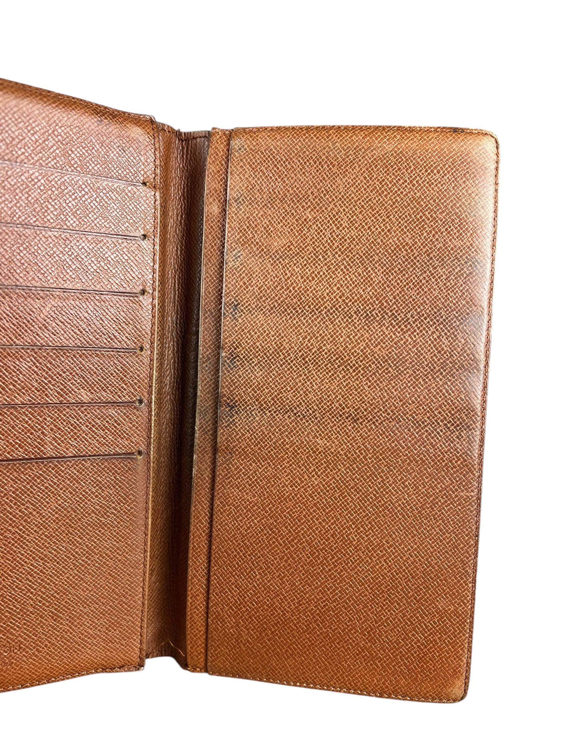 Louis Vuitton Monogram Flat Long Wallet