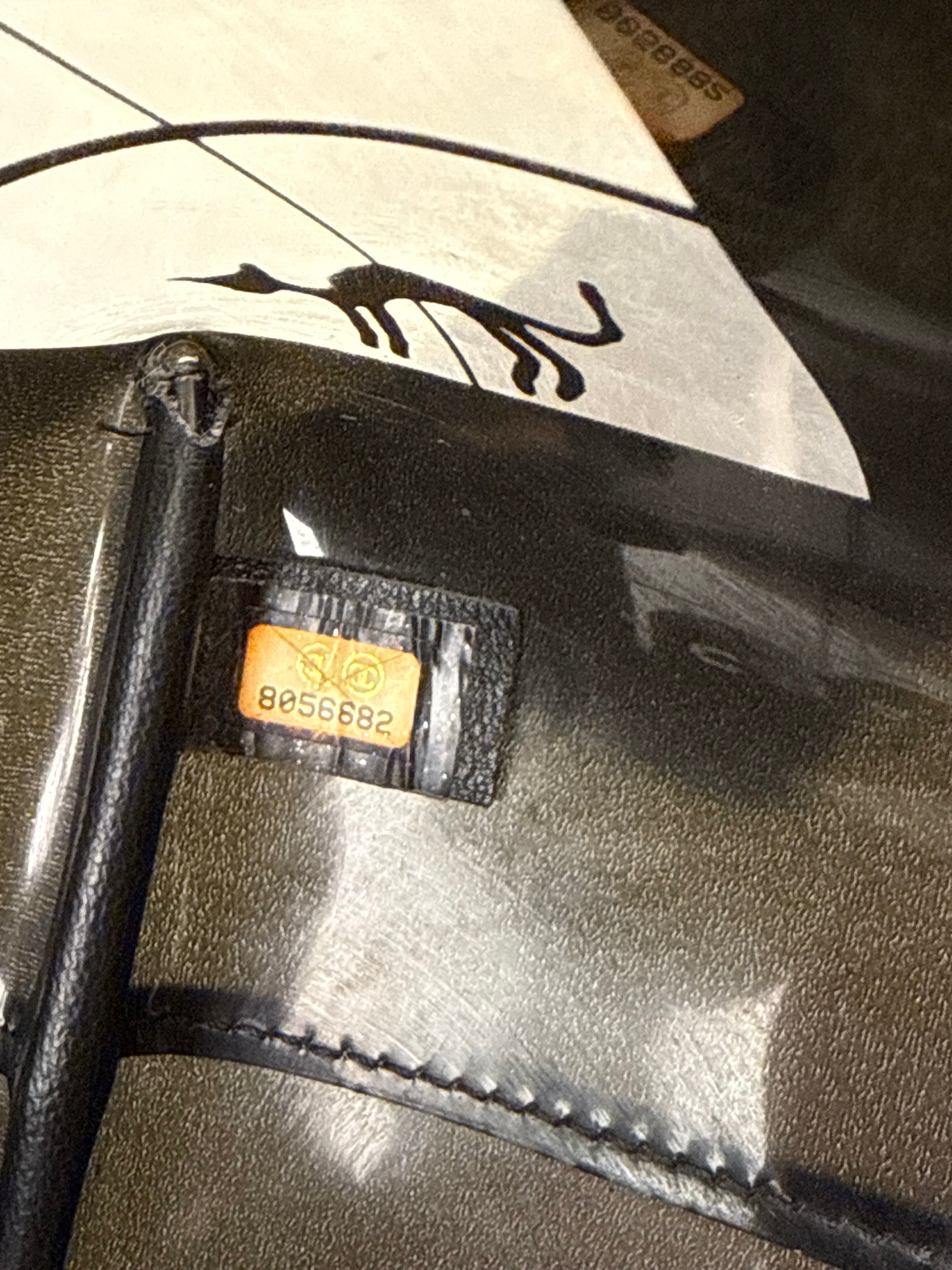 Chanel PVC Coco Window Tote Black 2003-04