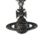 Vivienne Westwood Silver Bas Relief Pendant Necklace