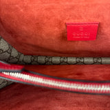 Gucci Red/Beige Dionysus GG Supreme Shoulder Bag