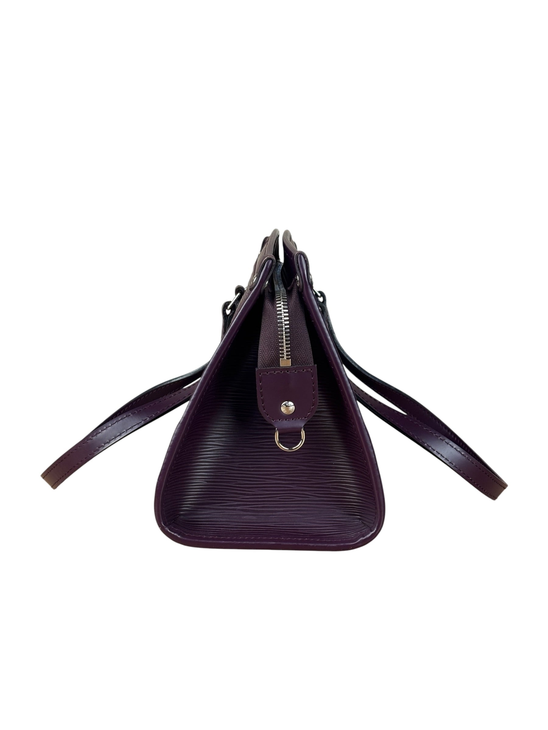 Louis Vuitton Purple Madeleine Epi Leather HandBag