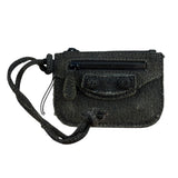 Balenciaga Le Cagole Zip Pouch Denim