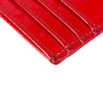 Vivienne Westwood Red Debossed Orb Card Holder