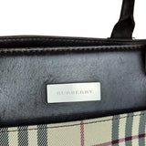 Burberry Vintage Canvas Nova Check Tote