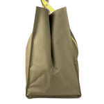 Louis Vuitton Muted Khaki Vinyl Cup Beach/Shopping Bag