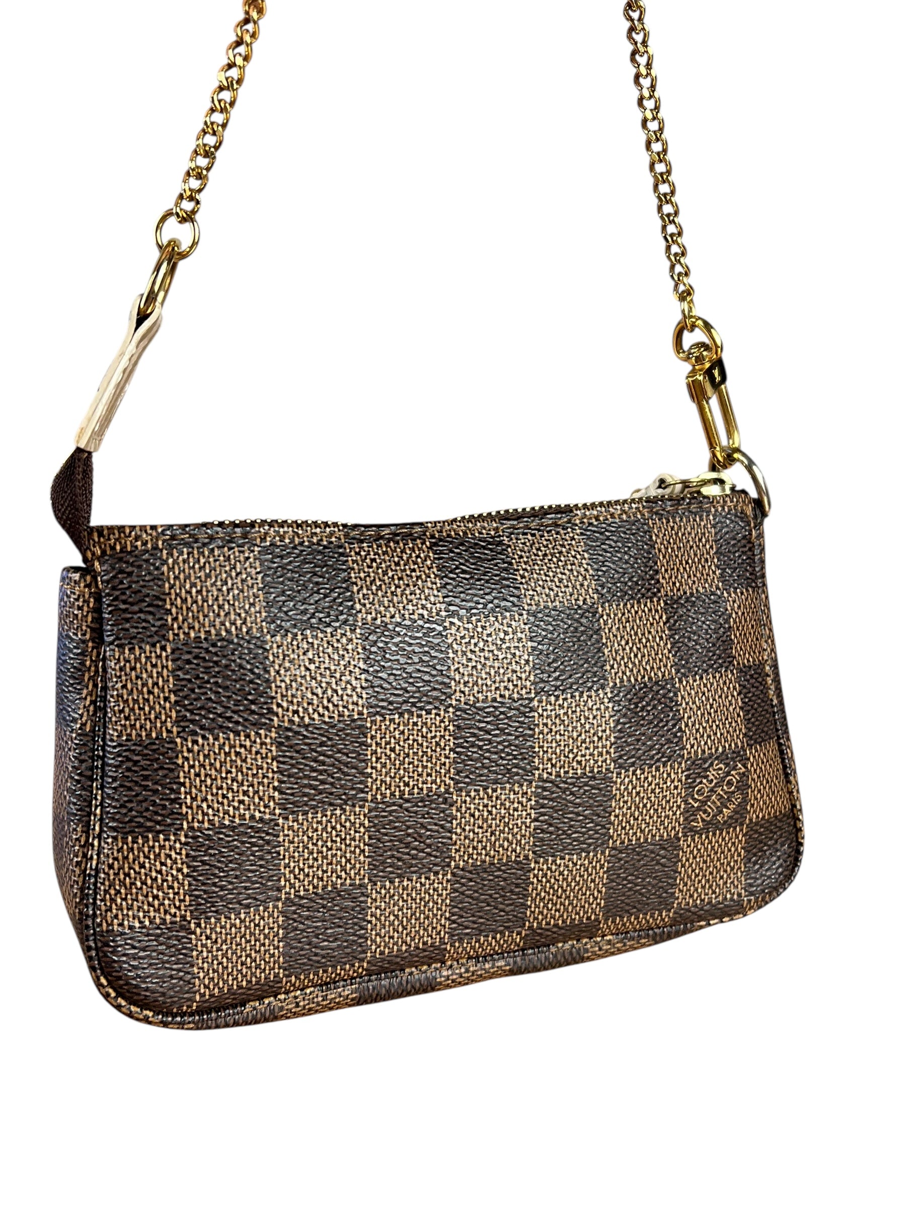 Louis Vuitton Damier Trunks and Locks Mini Pochette