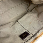 Fendi FF Floral Zucchino Shoulder Tote