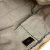 Fendi FF Floral Zucchino Shoulder Tote