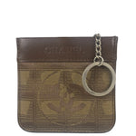 Chanel Vintage Travel Line Brown Key Pouch 2002