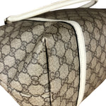 Gucci GG Joy Coated Canvas Tote Bag White/Beige