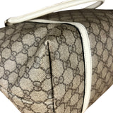 Gucci GG Joy Coated Canvas Tote Bag White/Beige