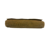 Fendi Brown Corduroy Baguette Shoulder Bag