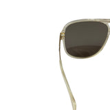 Gucci GG1105S Oversized Aviator Gold-Tone Sunglasses