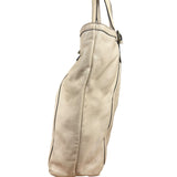 Gucci Britt Leather Tote Beige