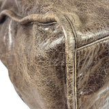 Balenciaga Brown Leather Medium Le City Two-Way Bag