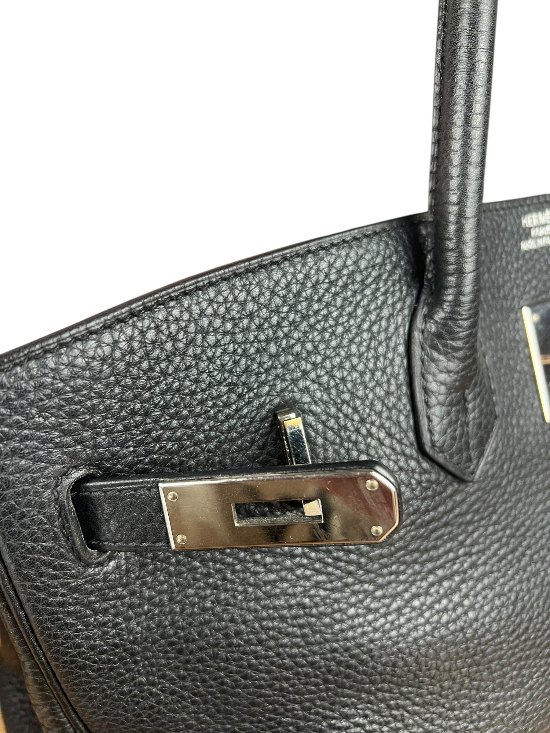 Hermes Birkin 35 Black Togo Palladium 2010