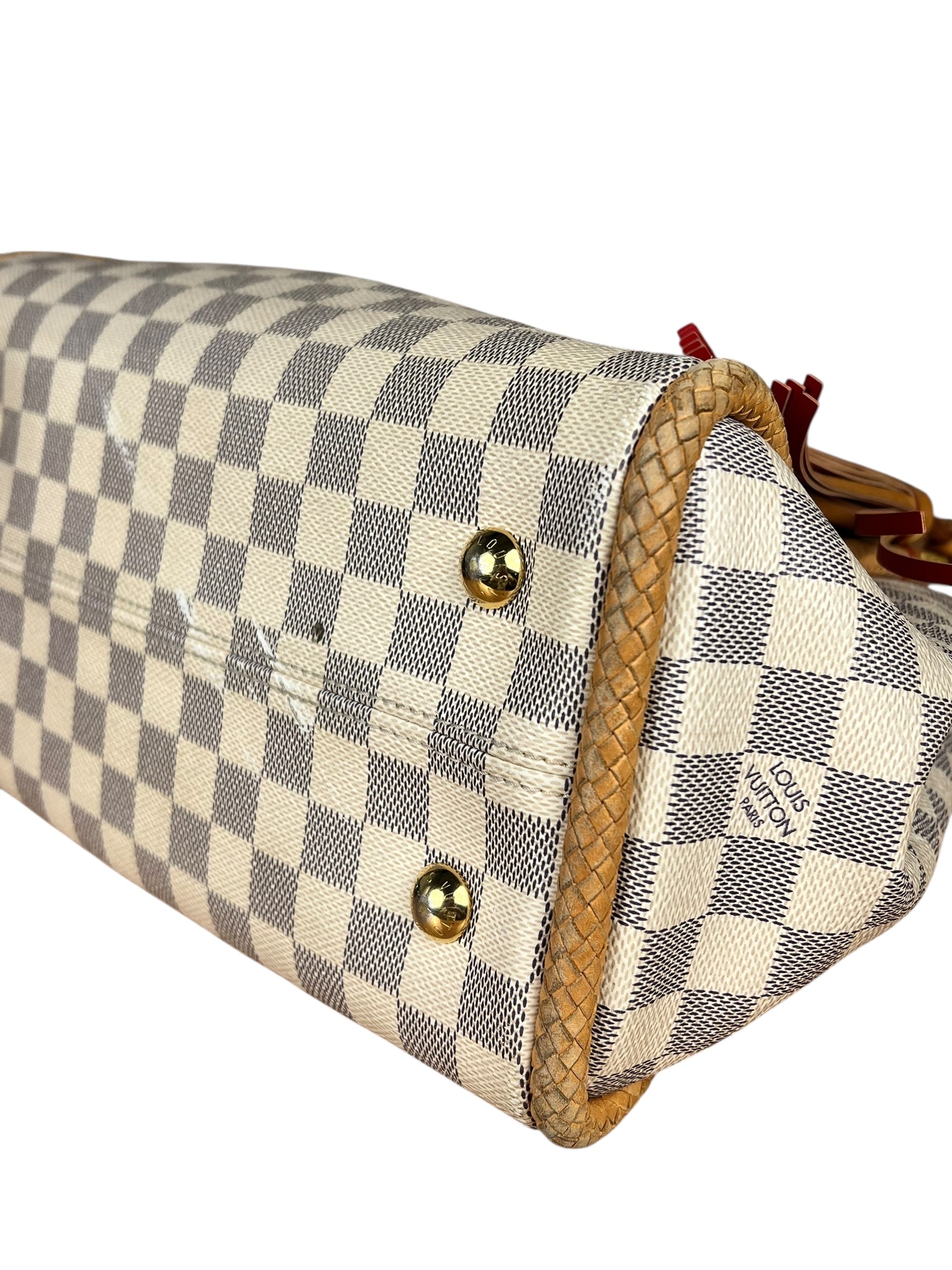 Louis Vuitton Damier Azur Propriano Shoulder Bag