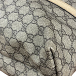 Gucci Beige GG Supreme Monogram Joy Vertical Tote Bag