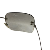 Chanel Y2k Silver Rimless 4017-D Sunglasses